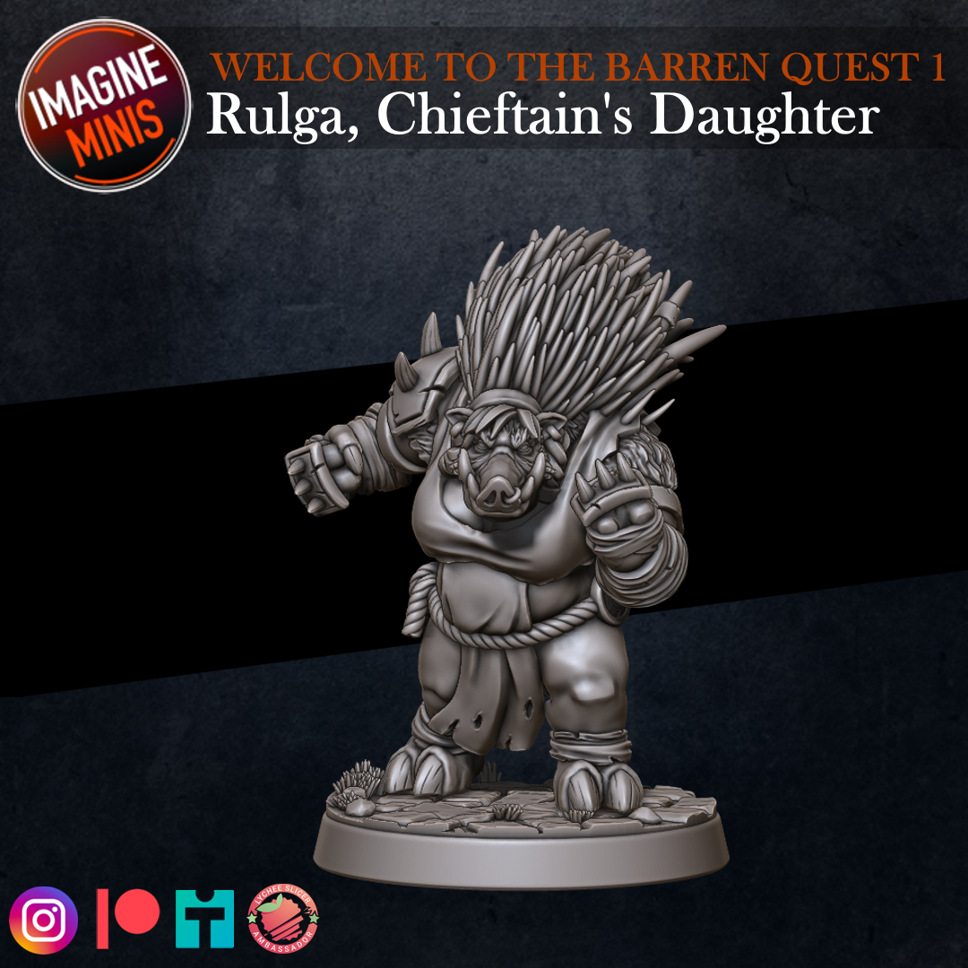 WP - Welcome to the Barrens Quest 1 - Rulga, Chieftain's Daughter