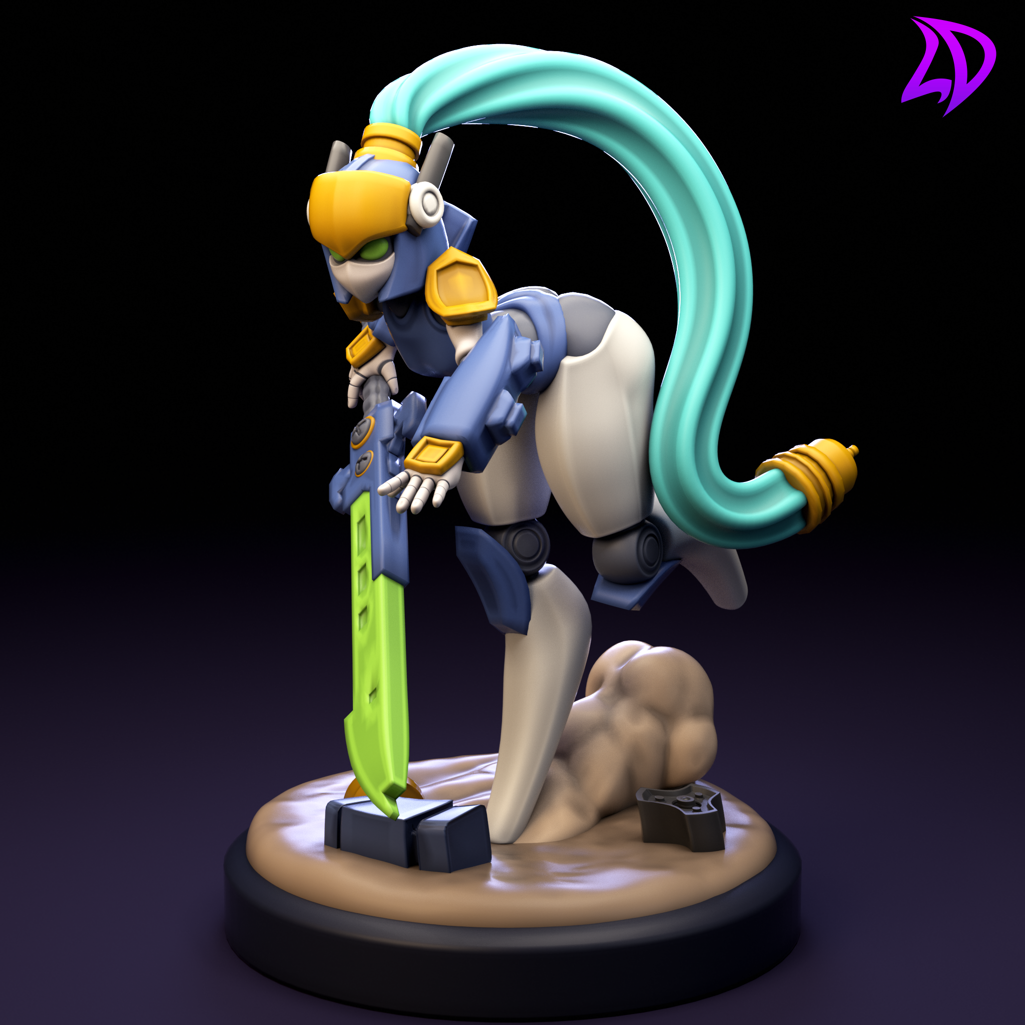 Robot Girl Blademaster LiTh-14