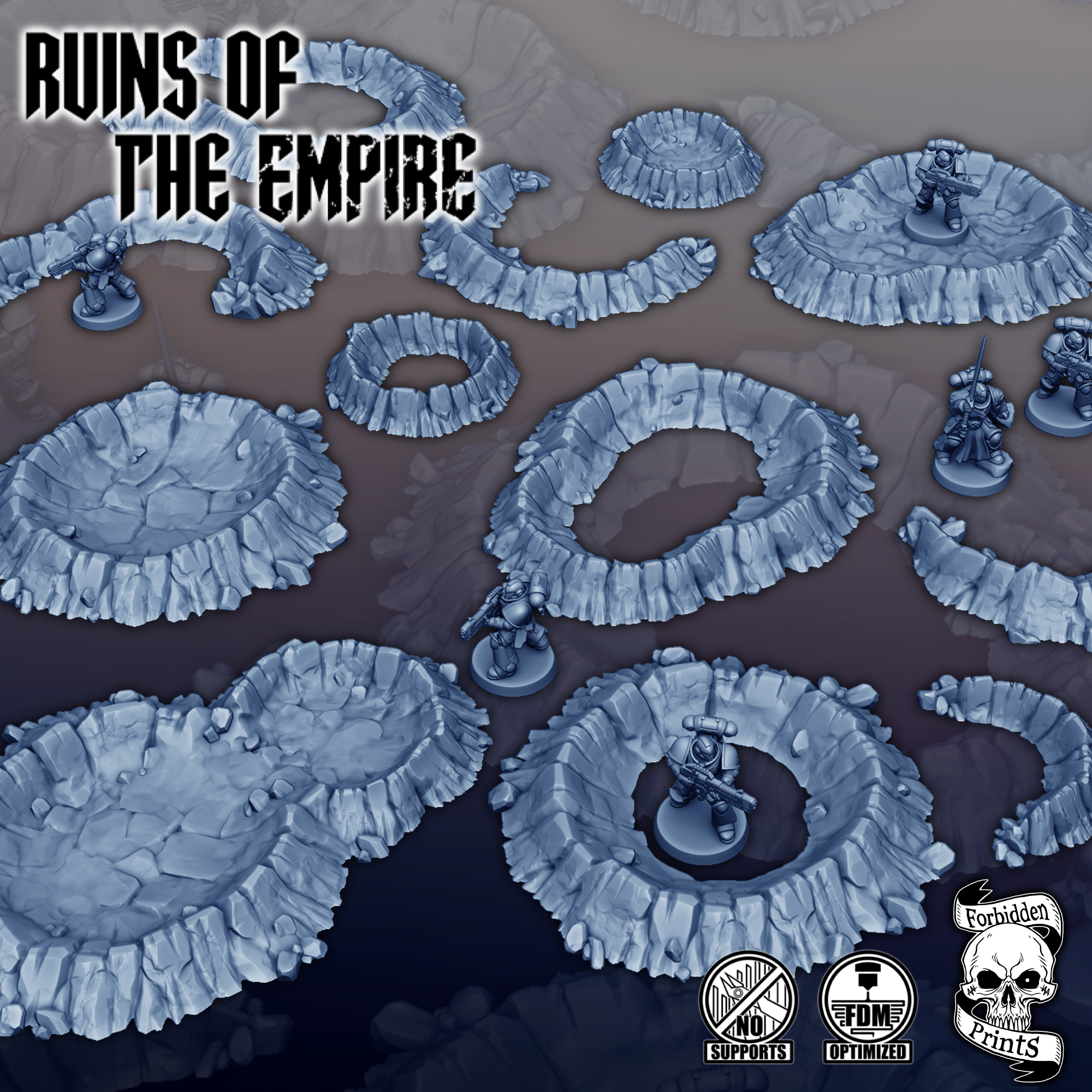 Ruins of The Empire - Crater Set