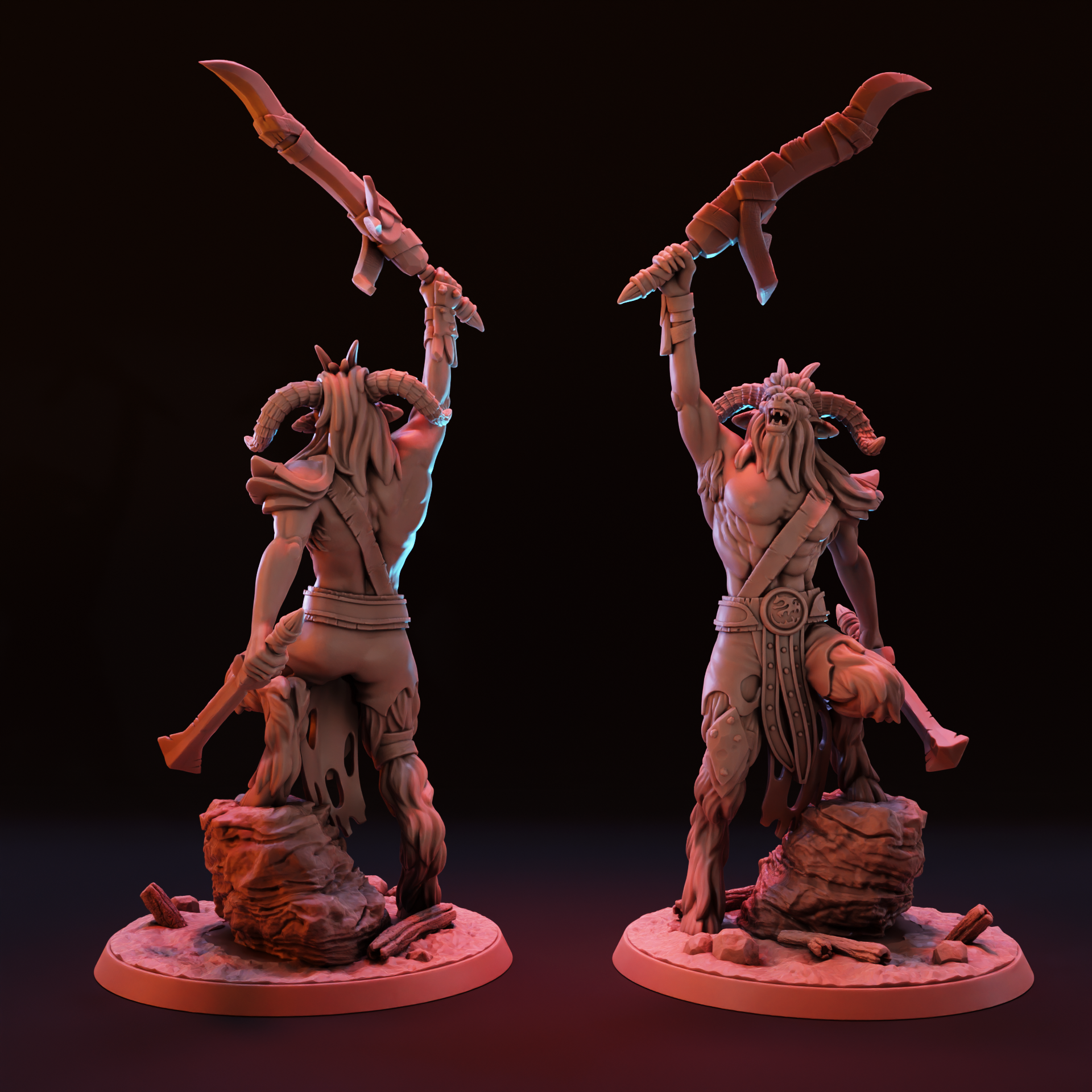Minotaur | Presupported Lord of Beasts Monster for Tabletop RPG and Wargames