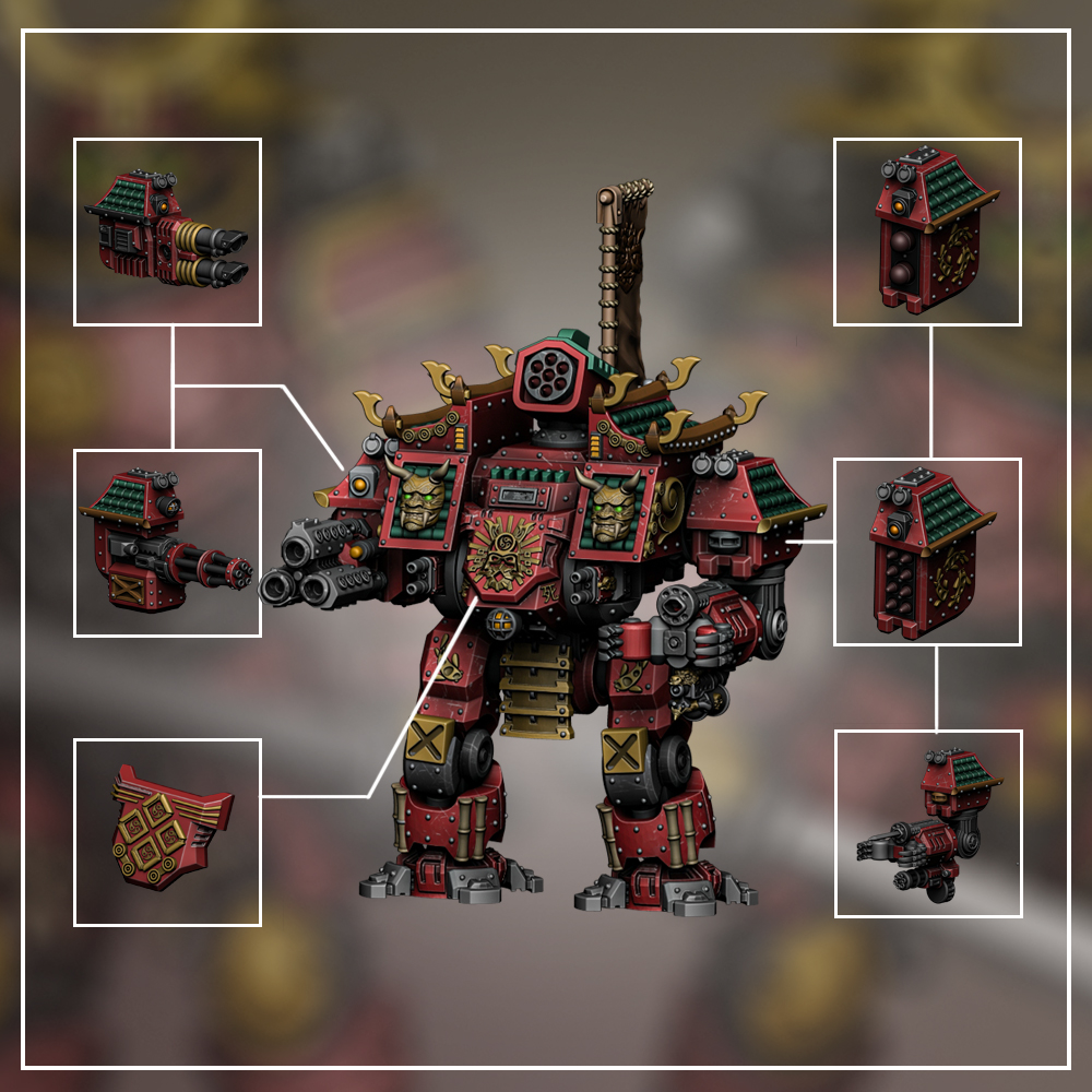 Manzu Ama - Oni class Mech