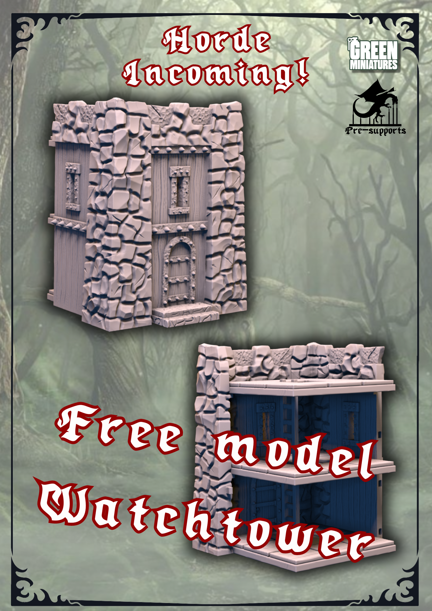 Orc Horde Observation Post Tower - Horde Incoming