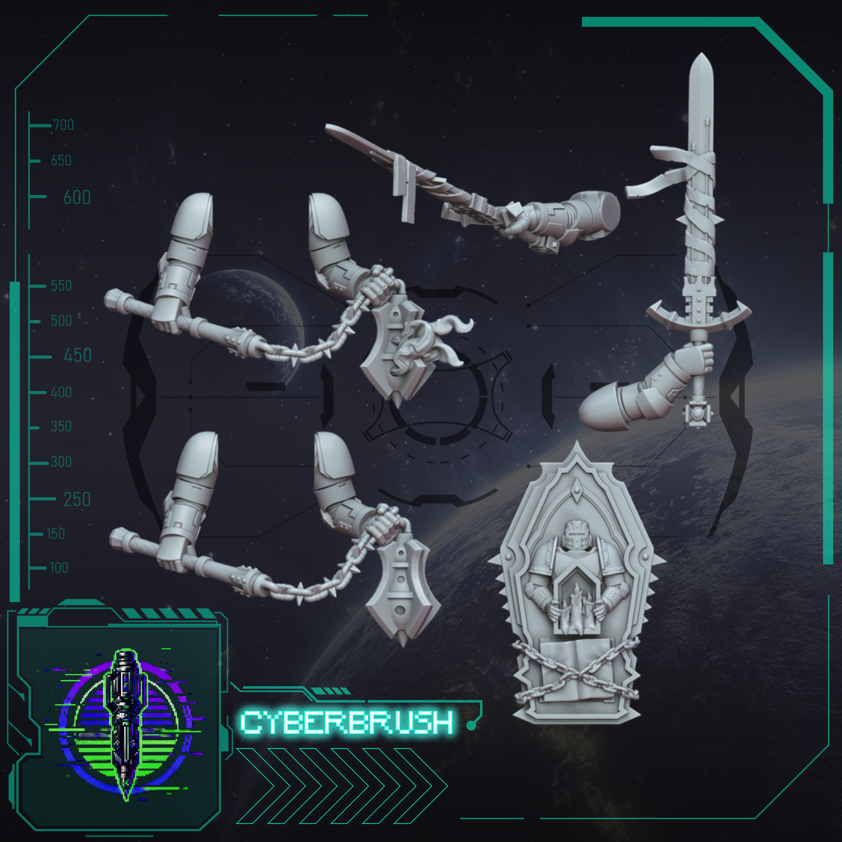 Templar Weapons & Shield