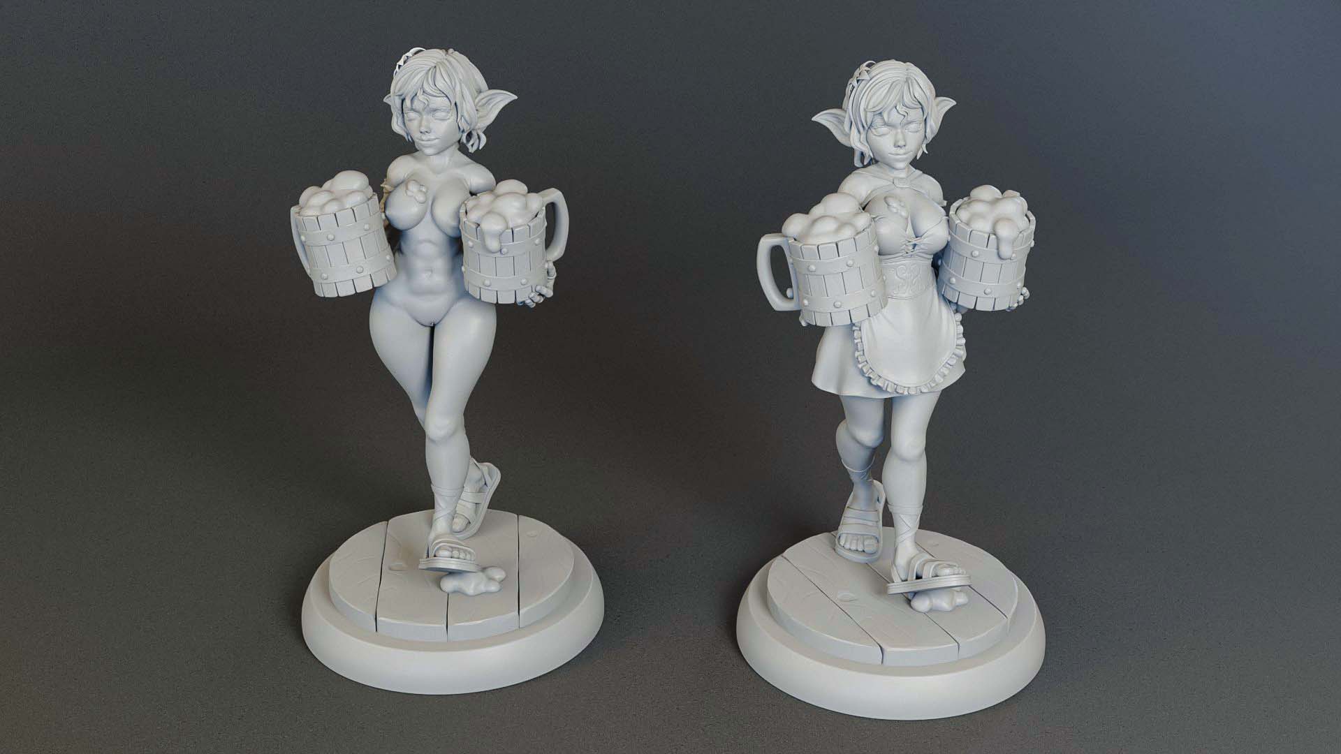 Tavern goblin girl