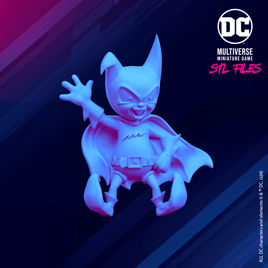 BAT-MITE - DC Multiverse Miniature Game STL Files