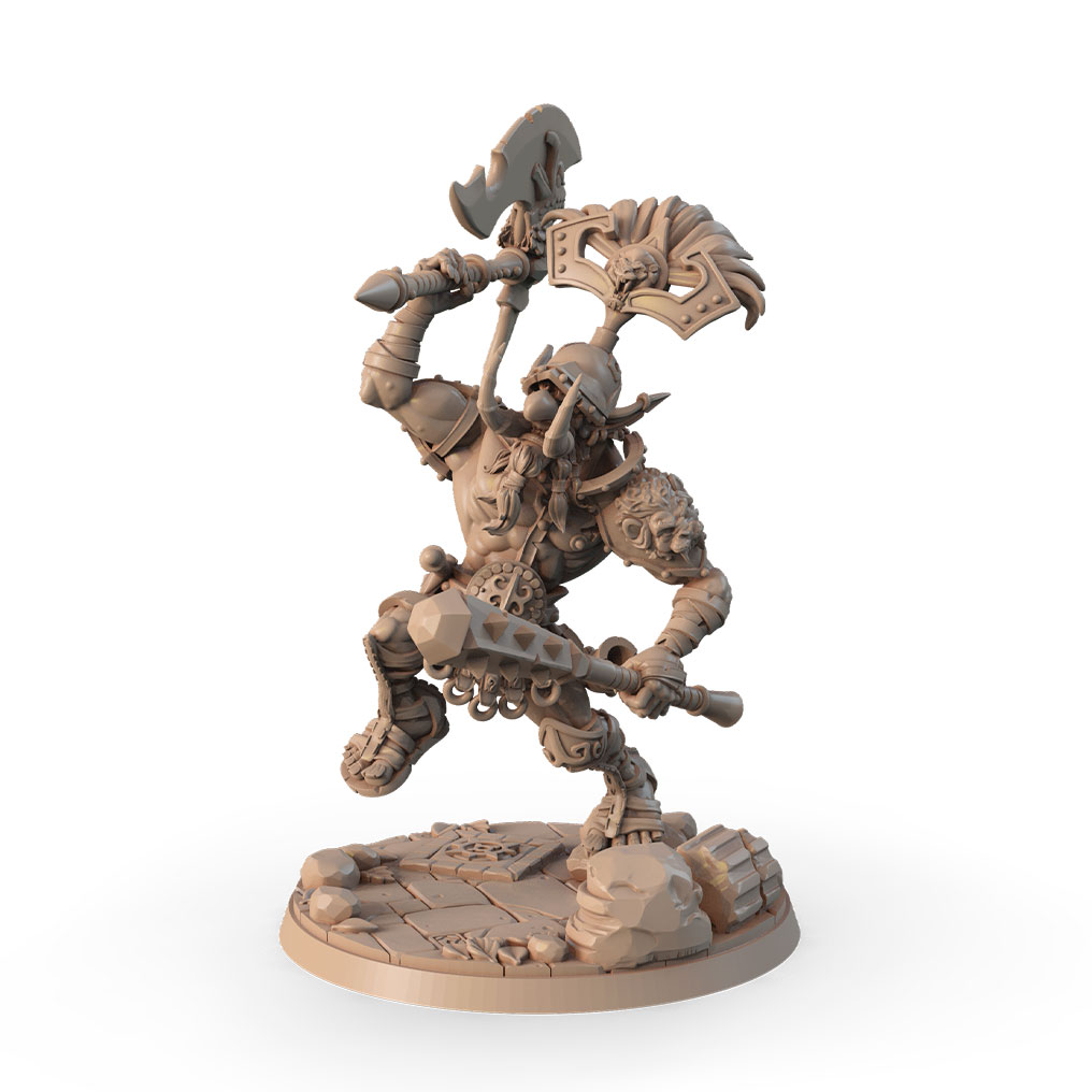 Troll Gladiator with Axe