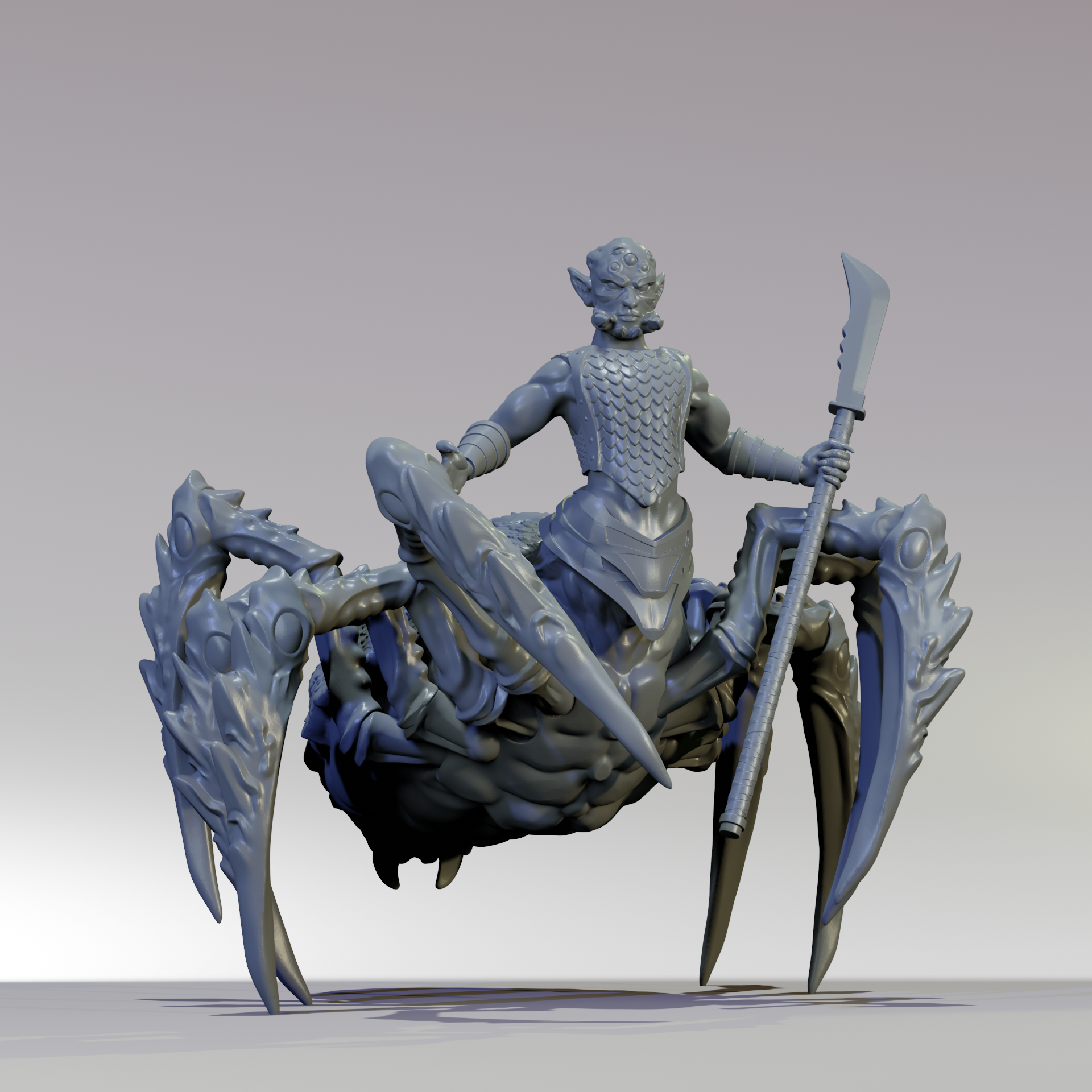 Zyraxis Weaverbane, the Ascended Drider