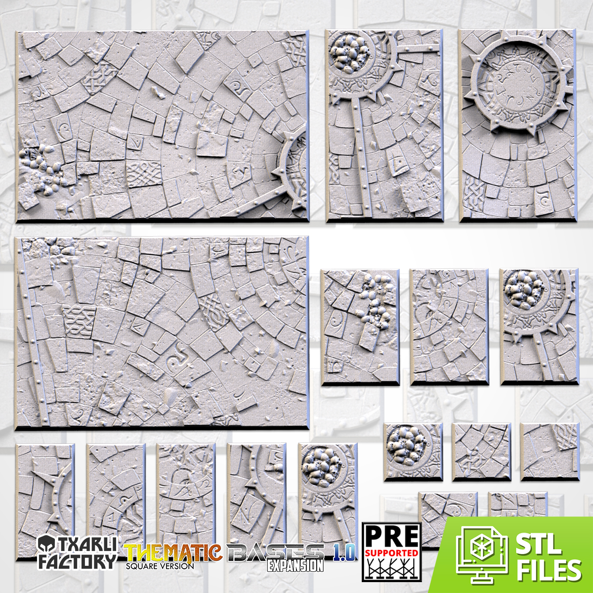 Sacred Temple Bases (Square) Expansion