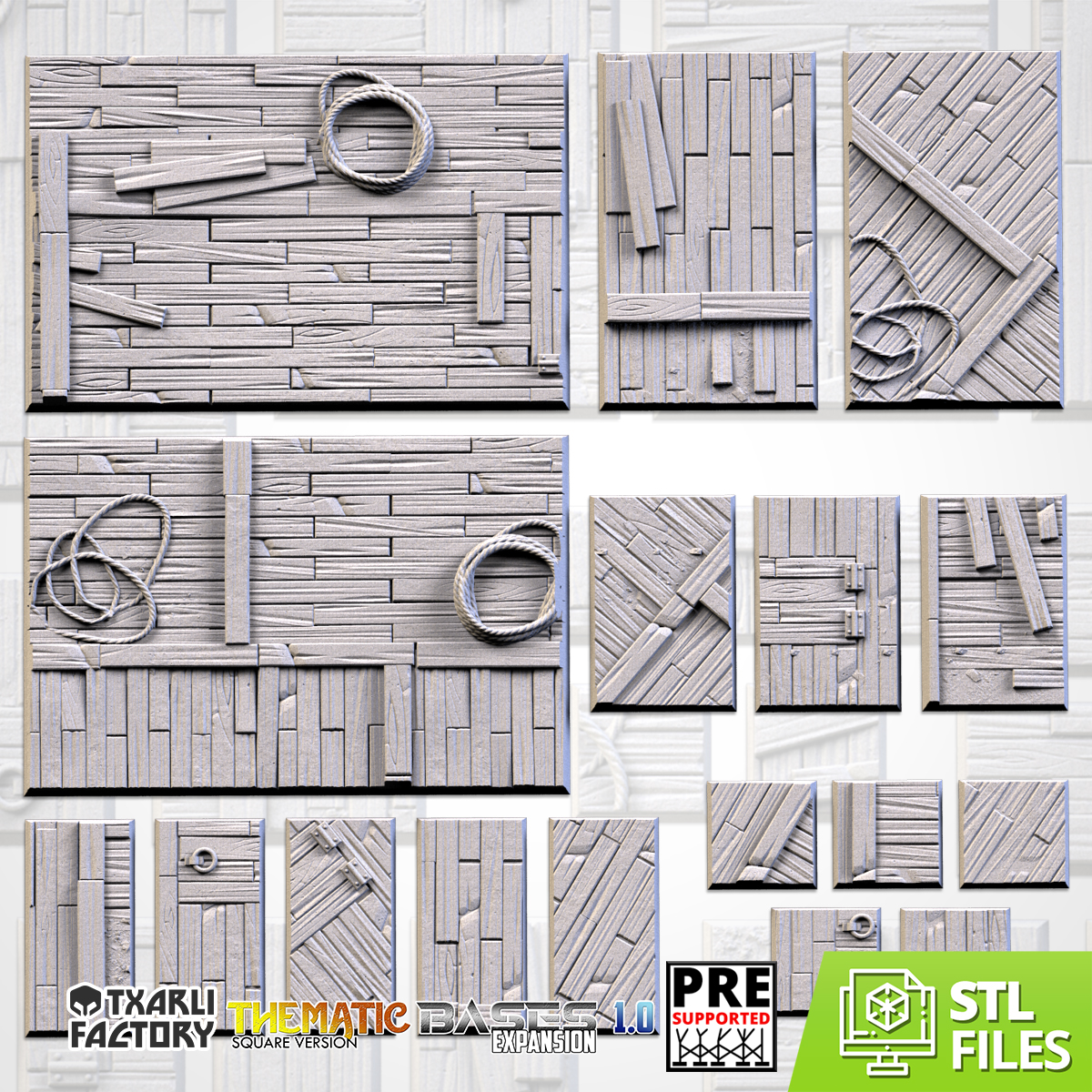 Wooden Bases (Square) Expansion