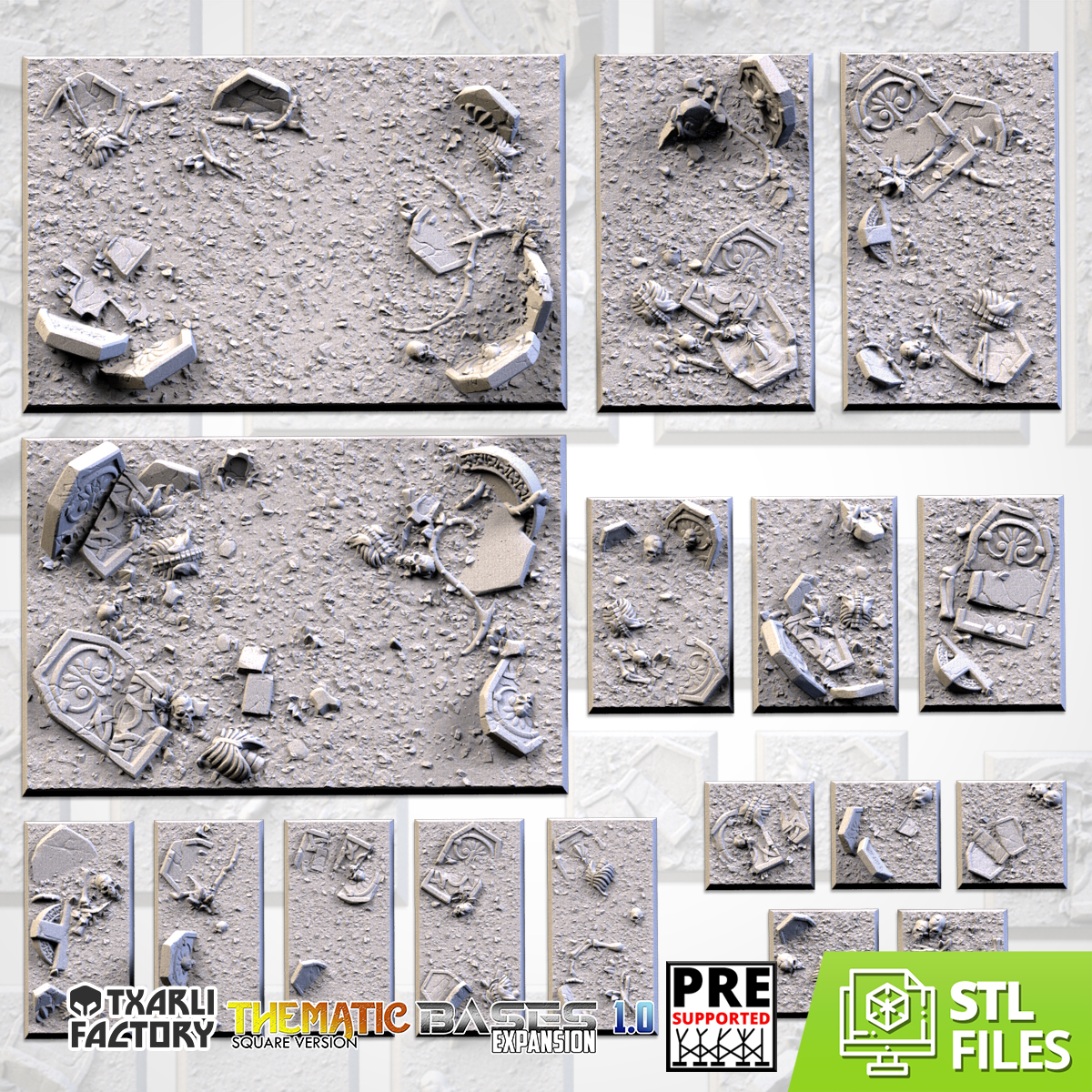 Graveyard Bases (Square) Expansion