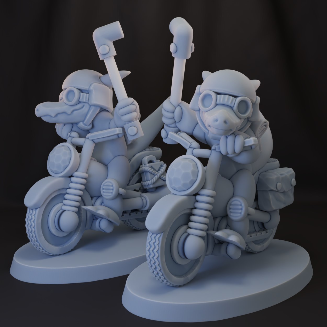 Kobold Motorized Scouts with Lead Pipes