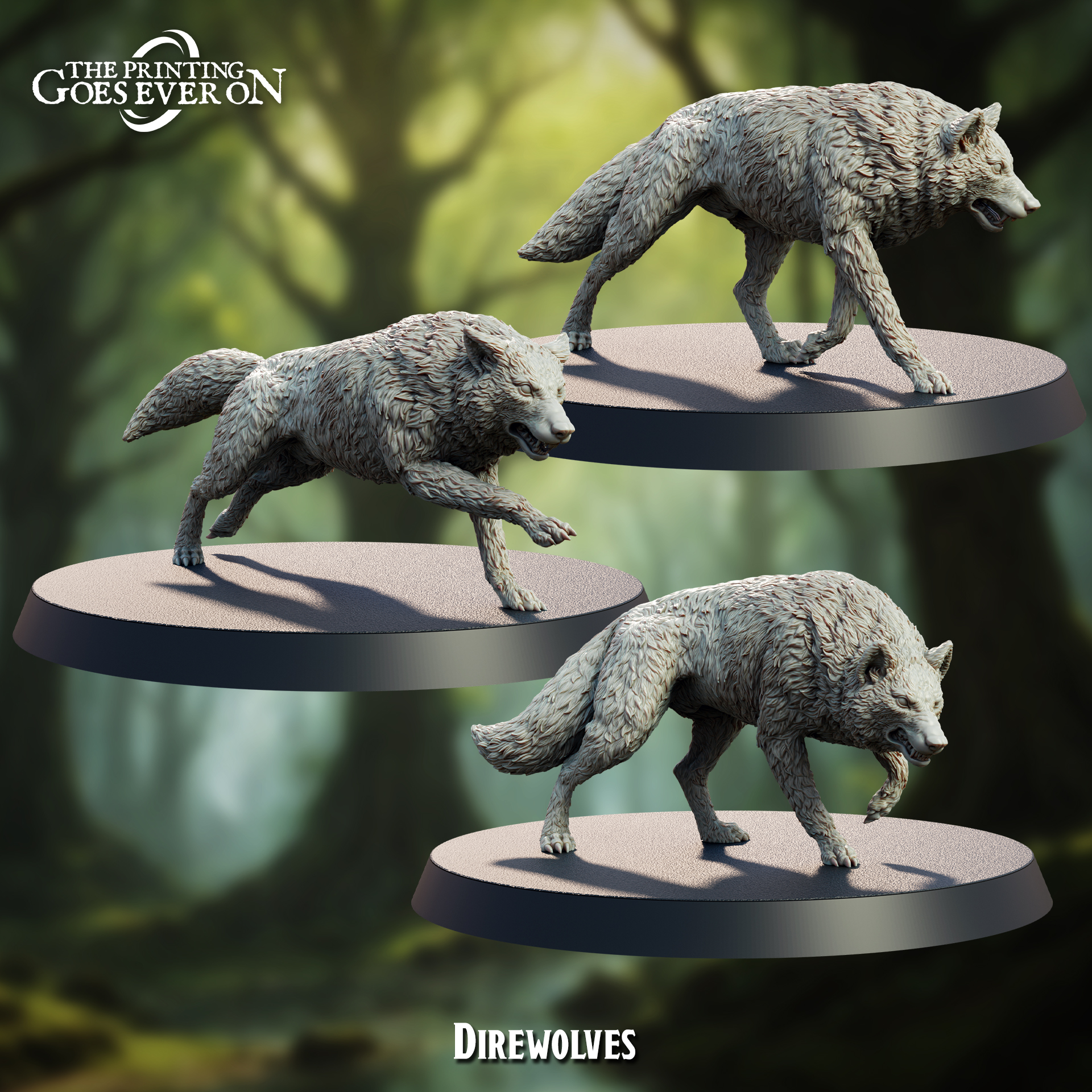 Direwolves Pack - Presupported