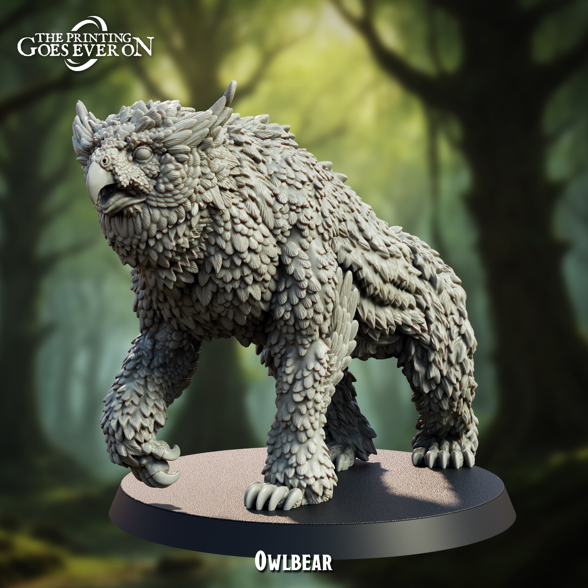 Owlbear - Presupported