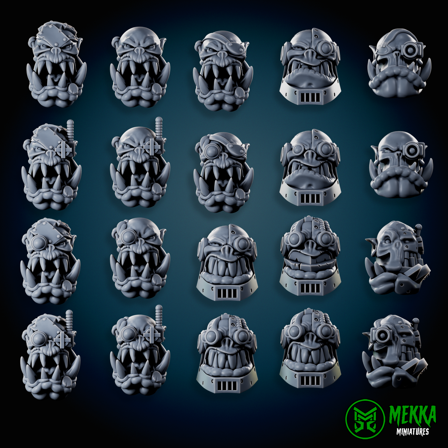 Cybork Heads