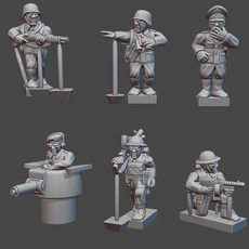 Battleground 1940: Blitzkrieg Free Samples 3D model by Turner Miniatures
