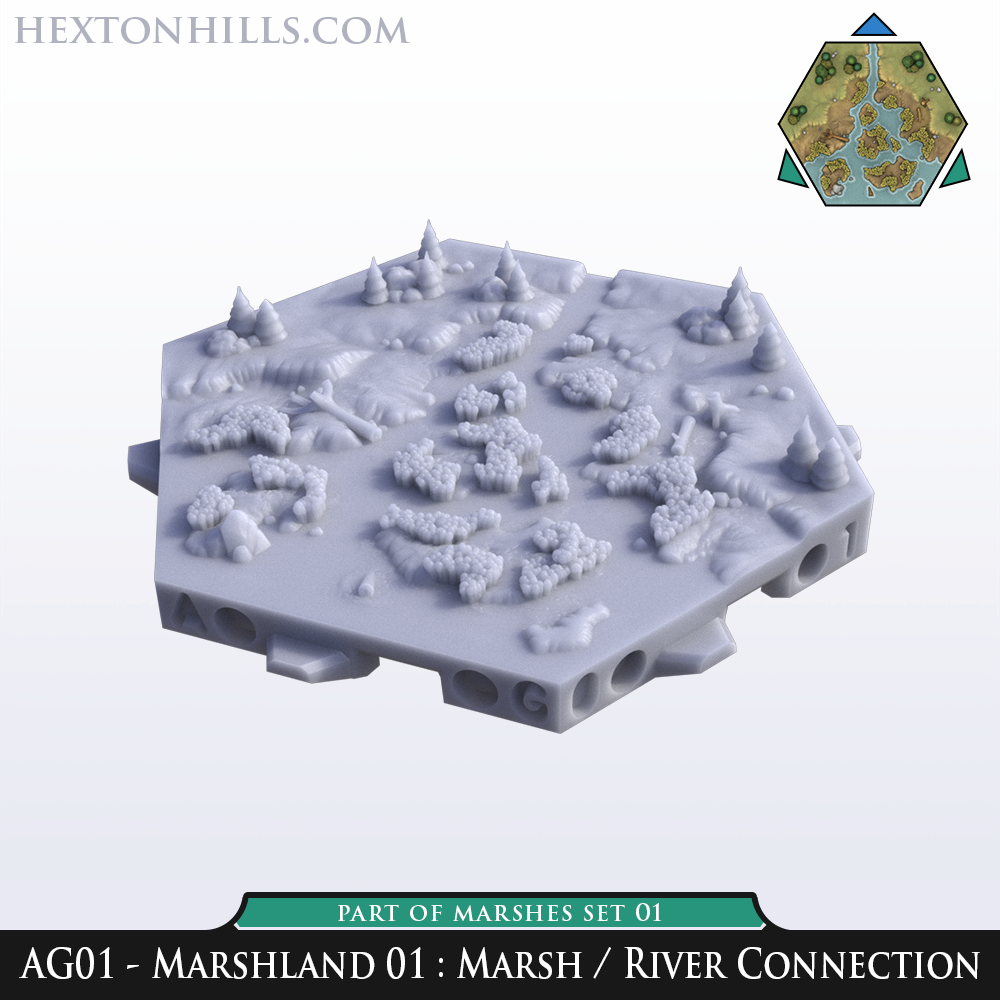 Marshland 01 : Marsh / River Connection - AG01