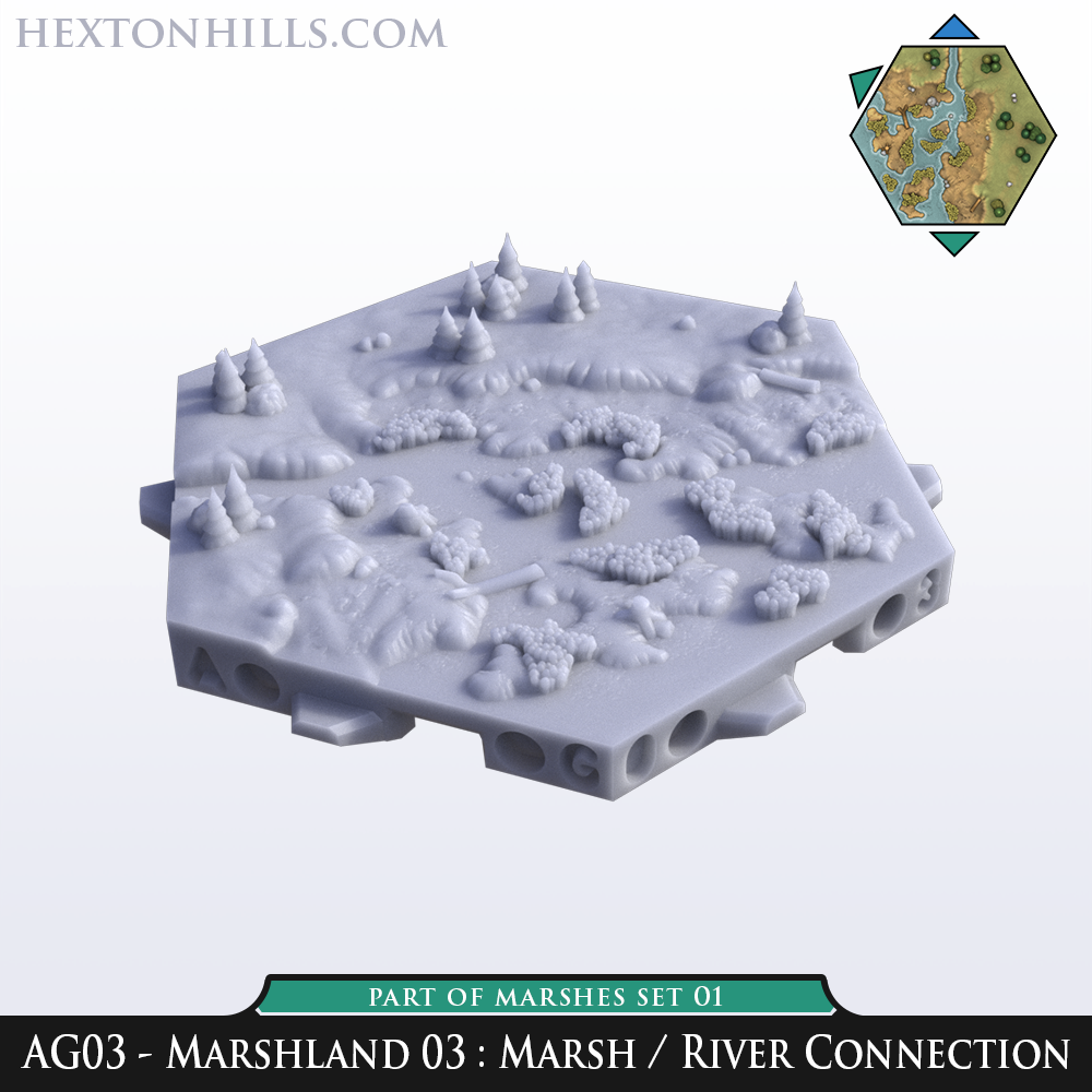 Marshland 03 : Marsh / River Connection - AG03