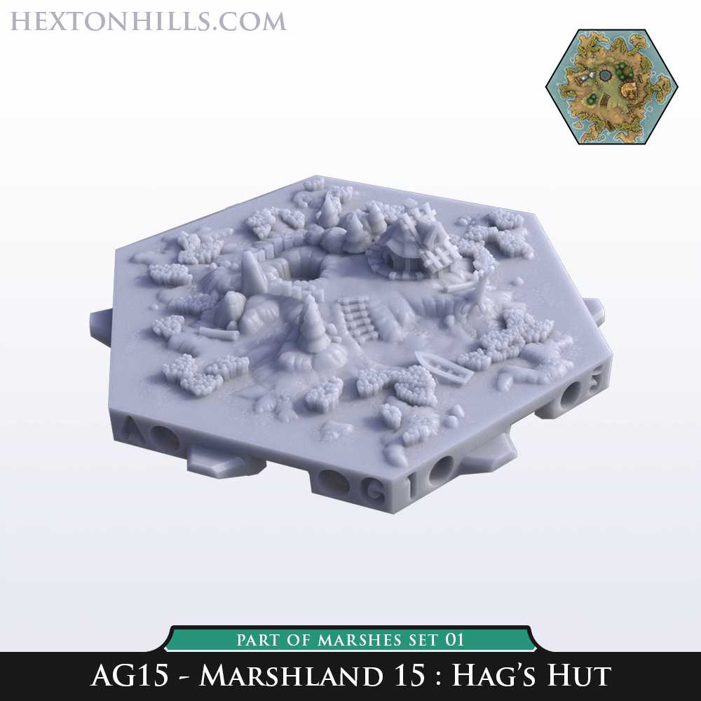 Marshland 15 - AG15 : Hag's Hut