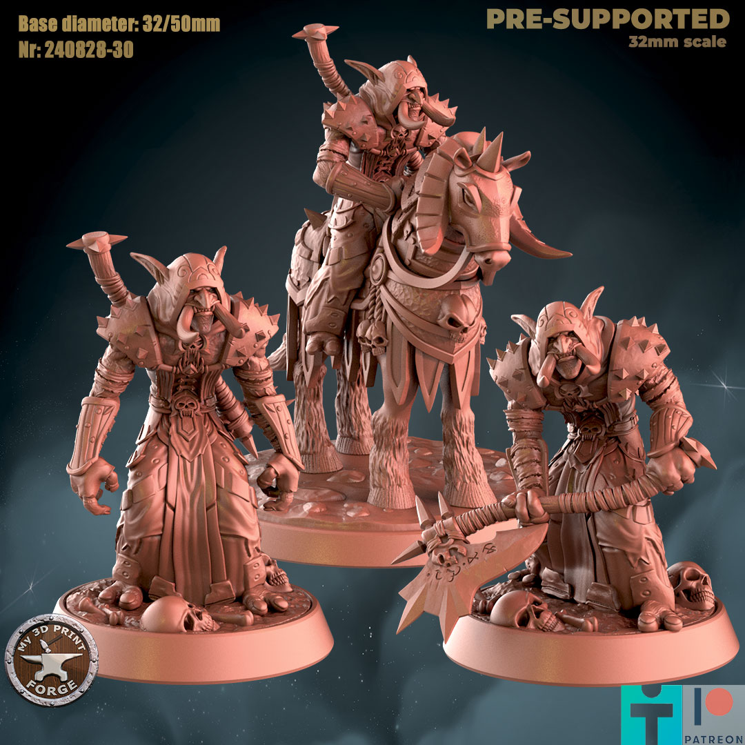 Death Knight Troll 3 models