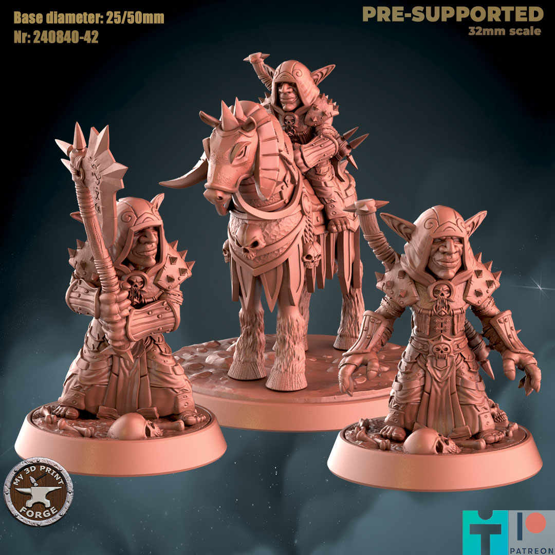 Death Knight Goblin 3 models