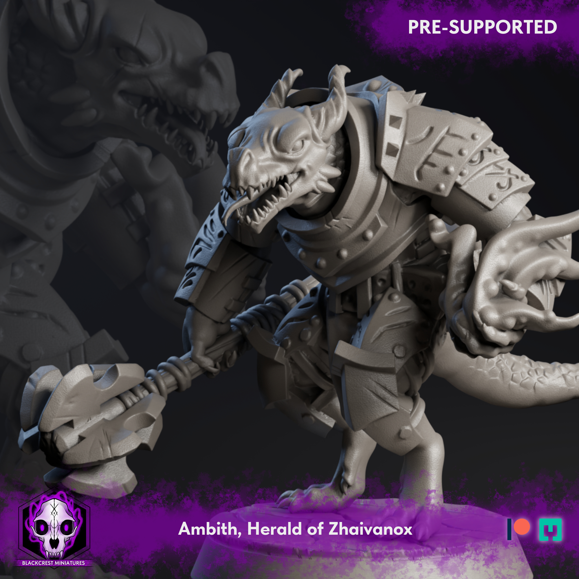 Stygian Scalebound | Ambith, Herald of Zhaivanox