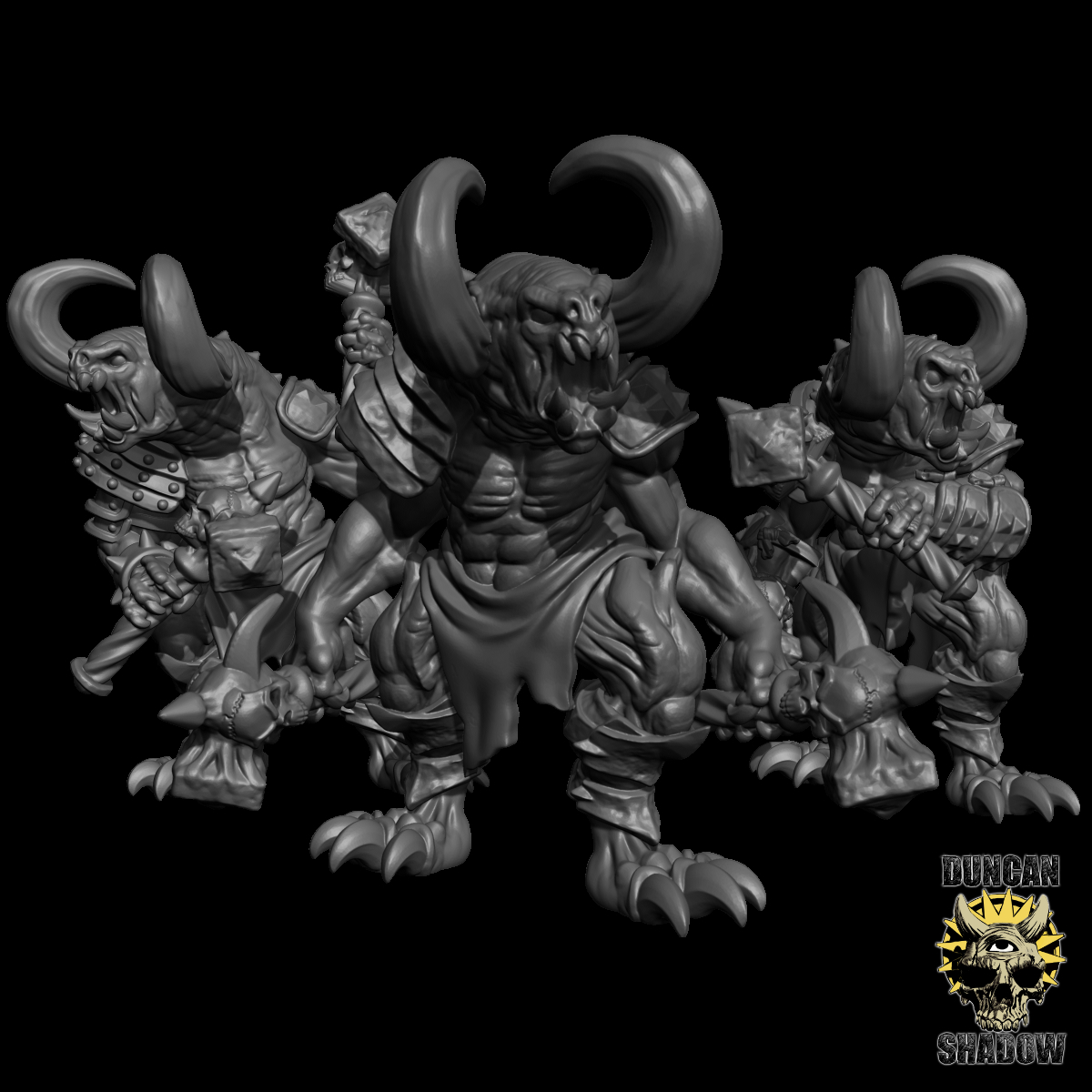 Devil Heavys with Hammers (Pre Supported)