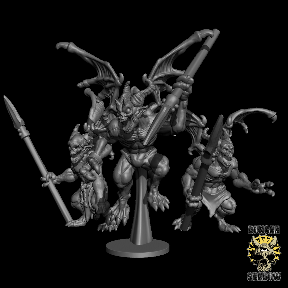 Imps with Spears (Pre Supported)