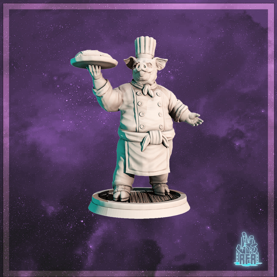 Baconback, the spicebringer - Tabletop miniature (Pre-Supported)