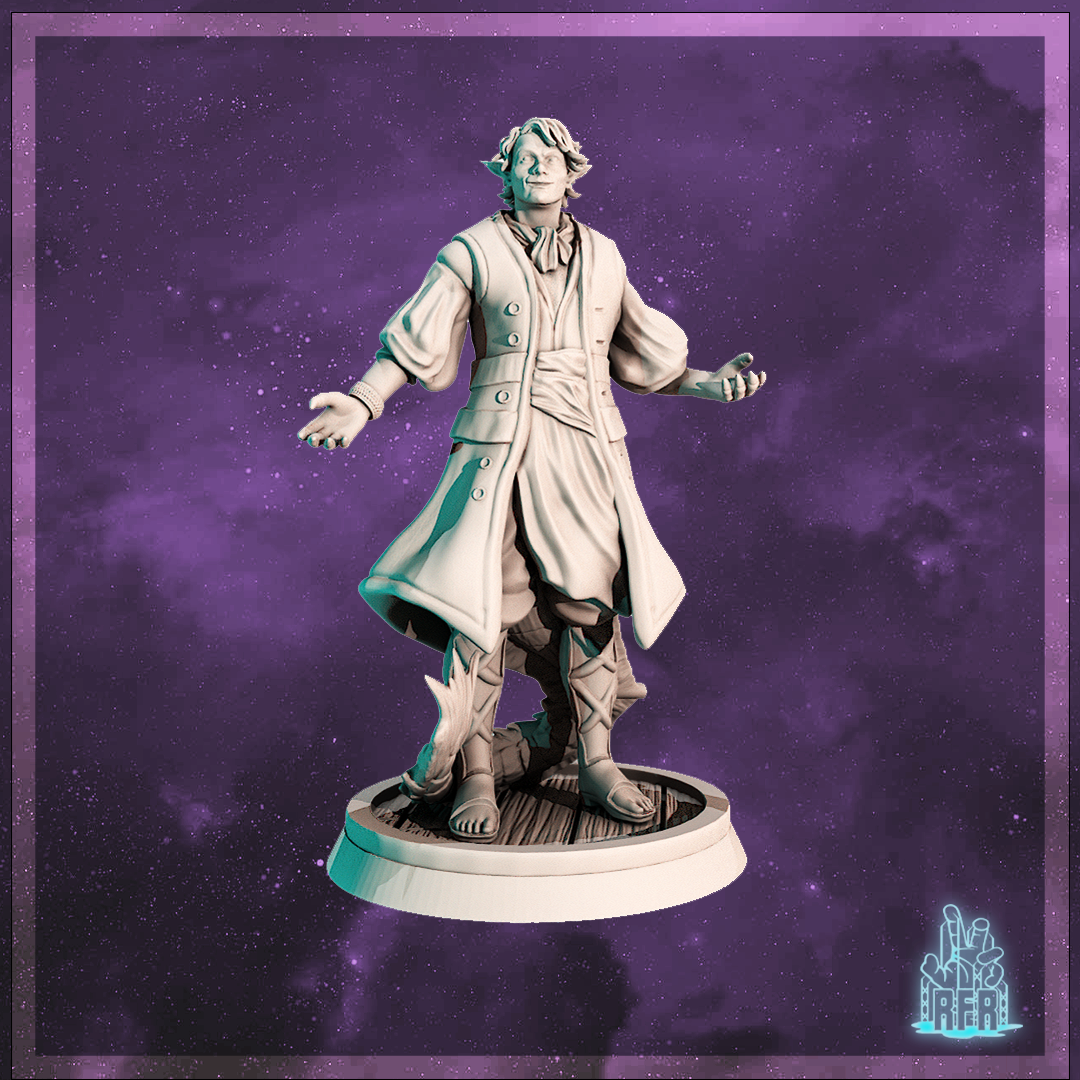 Lorvin Copperblaze - Tabletop miniatures (Pre-Supported)