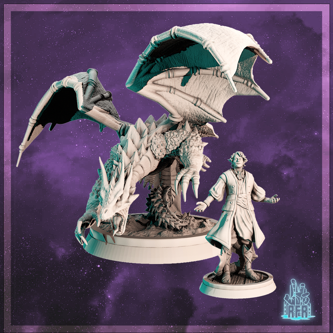 Lorvin Copperblaze Bundle - Tabletop miniatures (Pre-Supported)