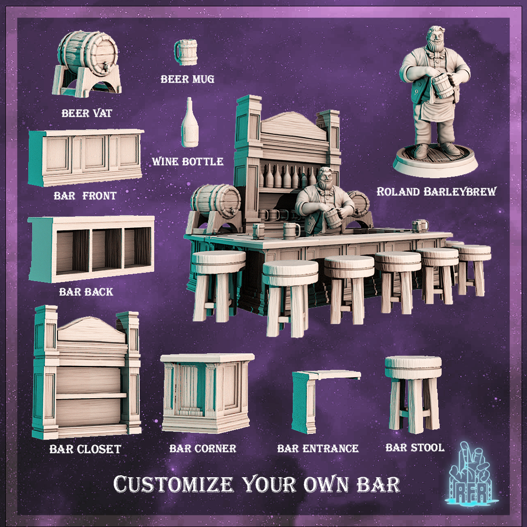 TheCopperclawCounter - Tabletop miniatures (Pre-Supported)