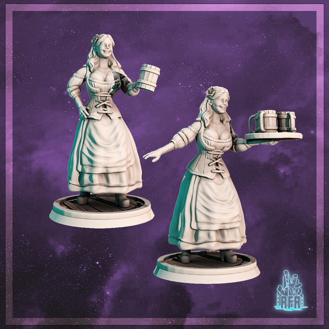 Sylvie Brewtap Bundle - Tabletop miniatures (Pre-Supported)