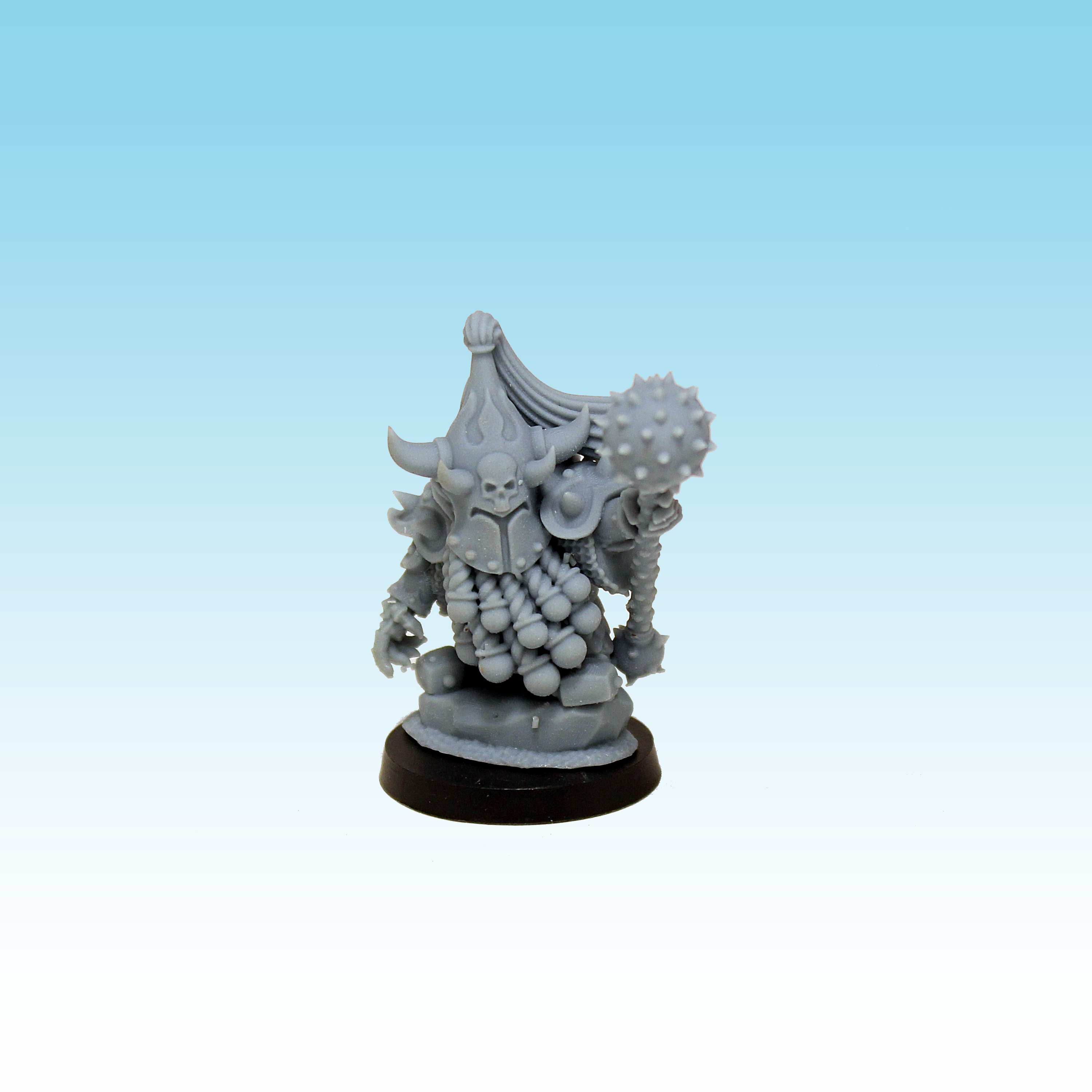 Fire dwarf with champion mace