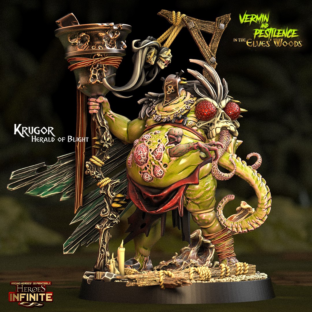 Krugor, Herald of Blight
