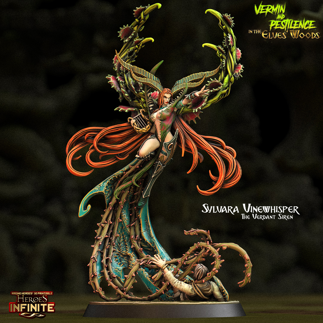 Sylvara Vinewhisper, the Verdant Siren