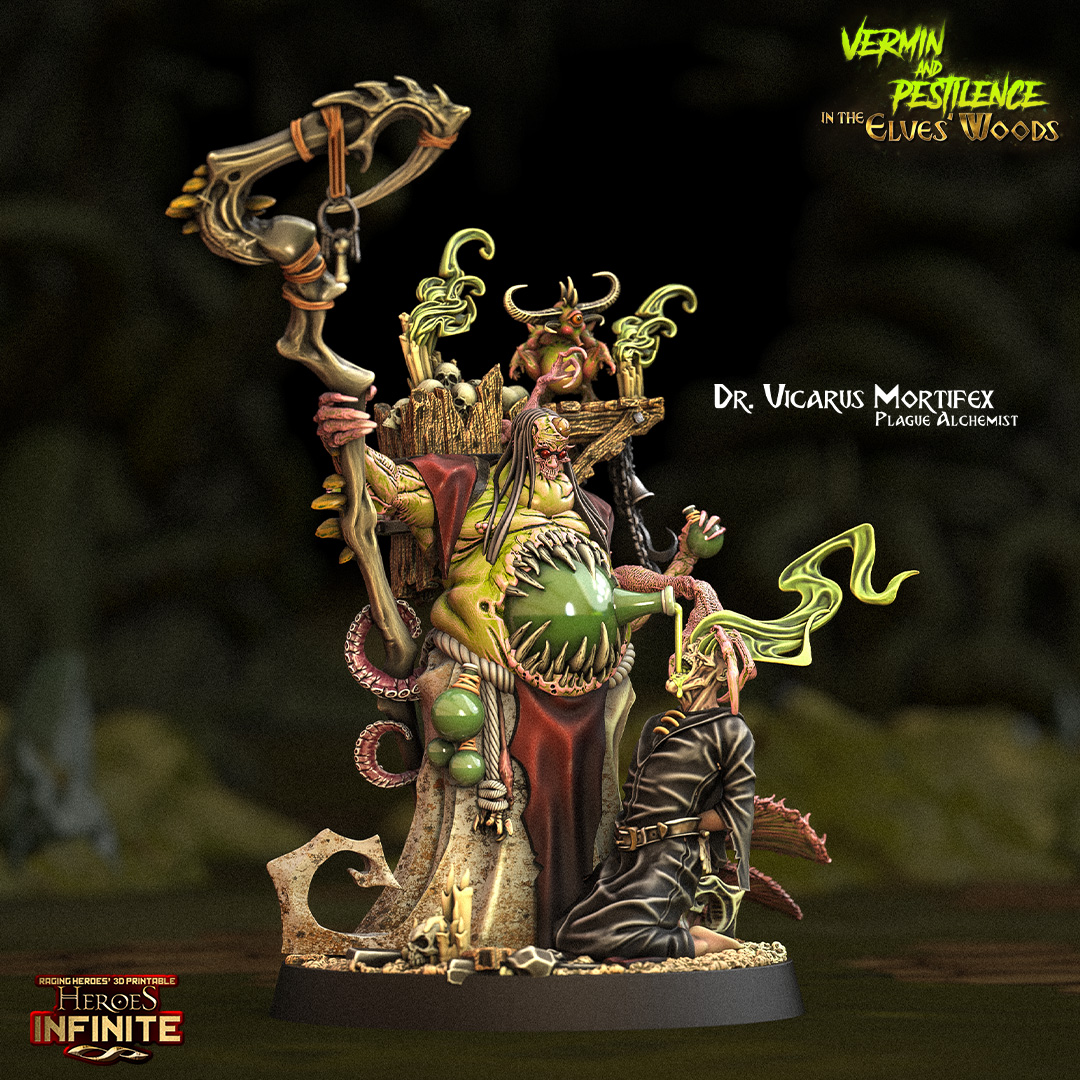 Dr. Vicarus Mortifex, Plague Alchemist