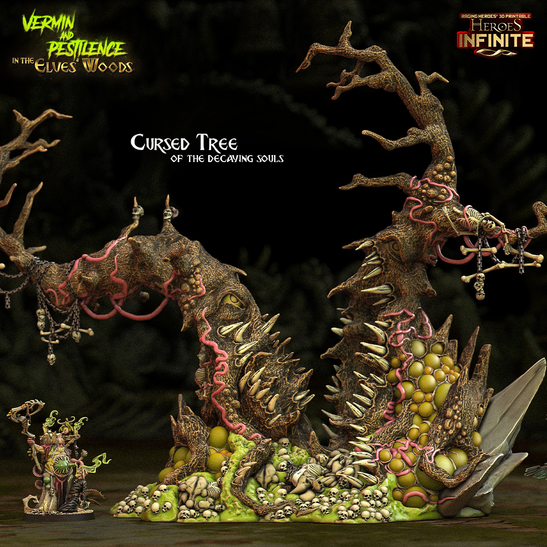 Centerpiece - Cursed Tree of the Decaying Souls