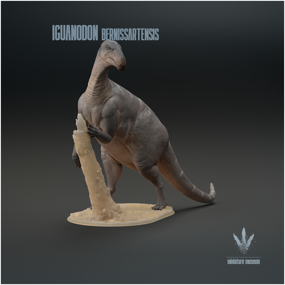 Iguanodon bernissartensis : Standing