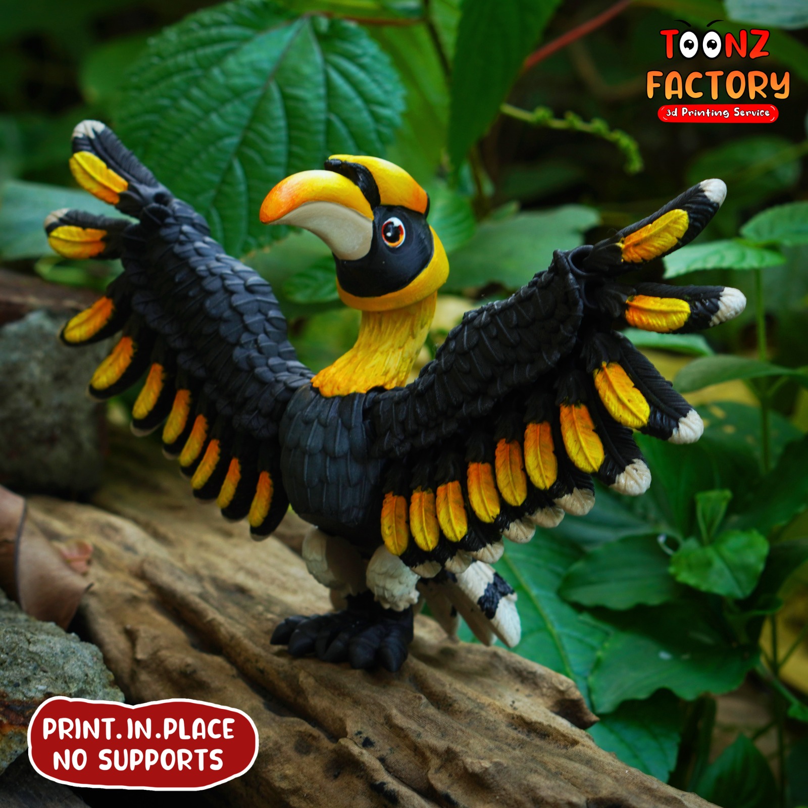 Flexi Great Hornbill