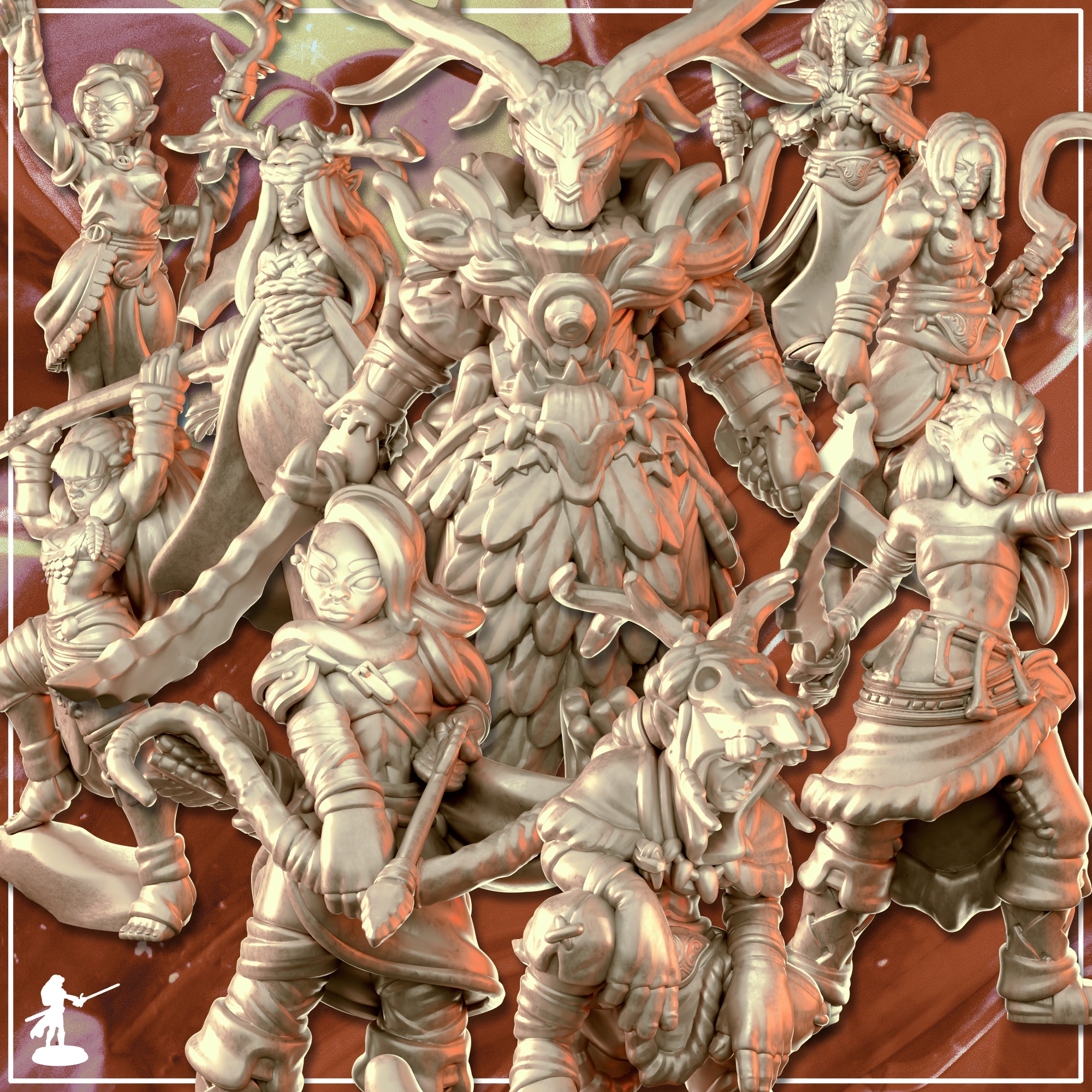 Copper Elves Series [PRE-SUPPORTED] | Complete Collection - September 2024
