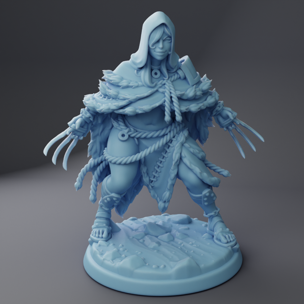 Lynia, Ancient Rogue ( Female Human Rogue / Ranger / Monk / Fighter / Assassin )