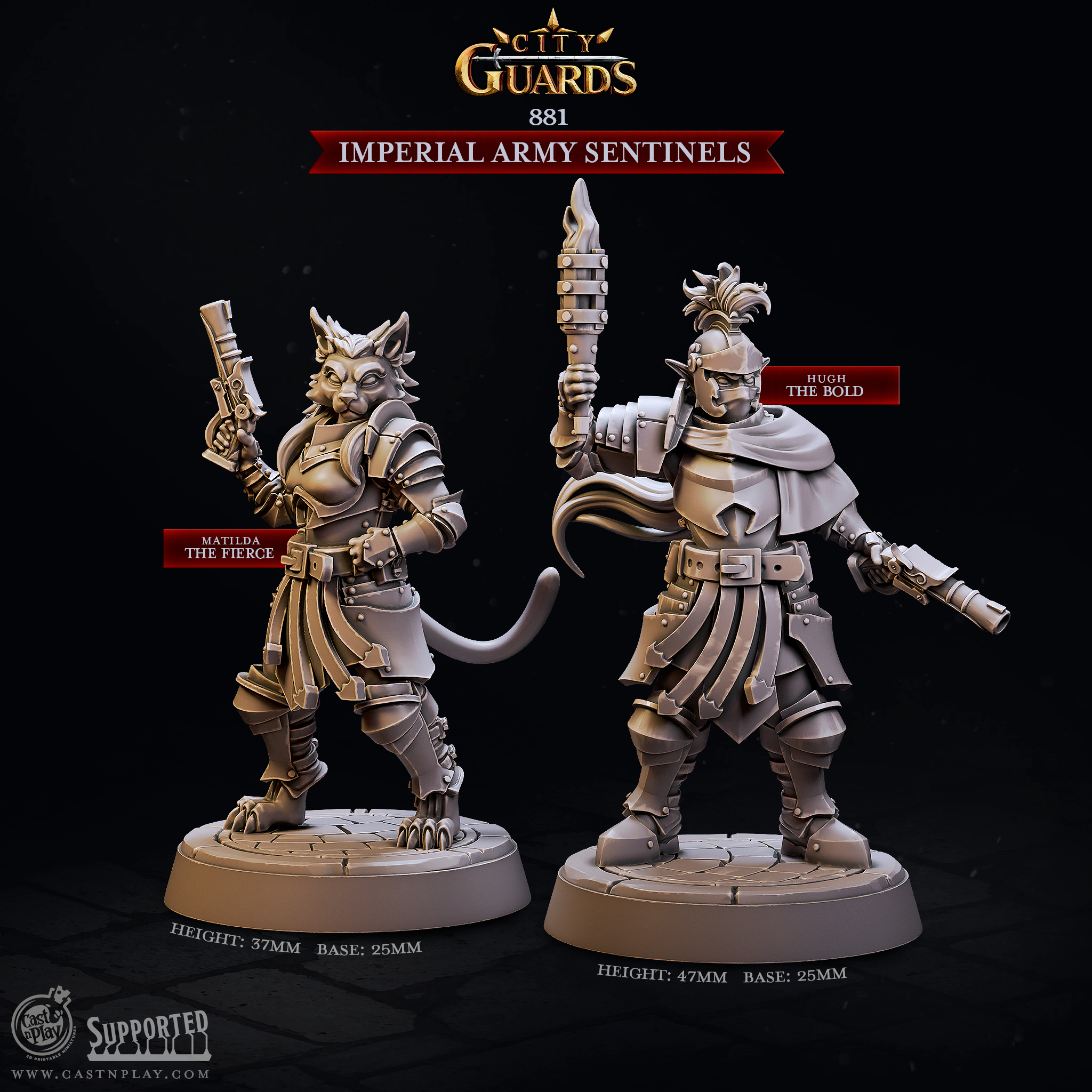 Imperial Army Sentinels (Pre-Supported) | Cast n Play
