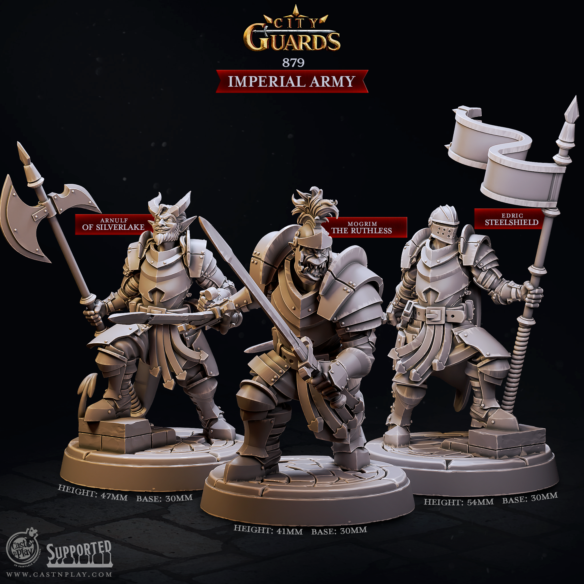 Imperial Army (Pre-Supported) | Cast n Play