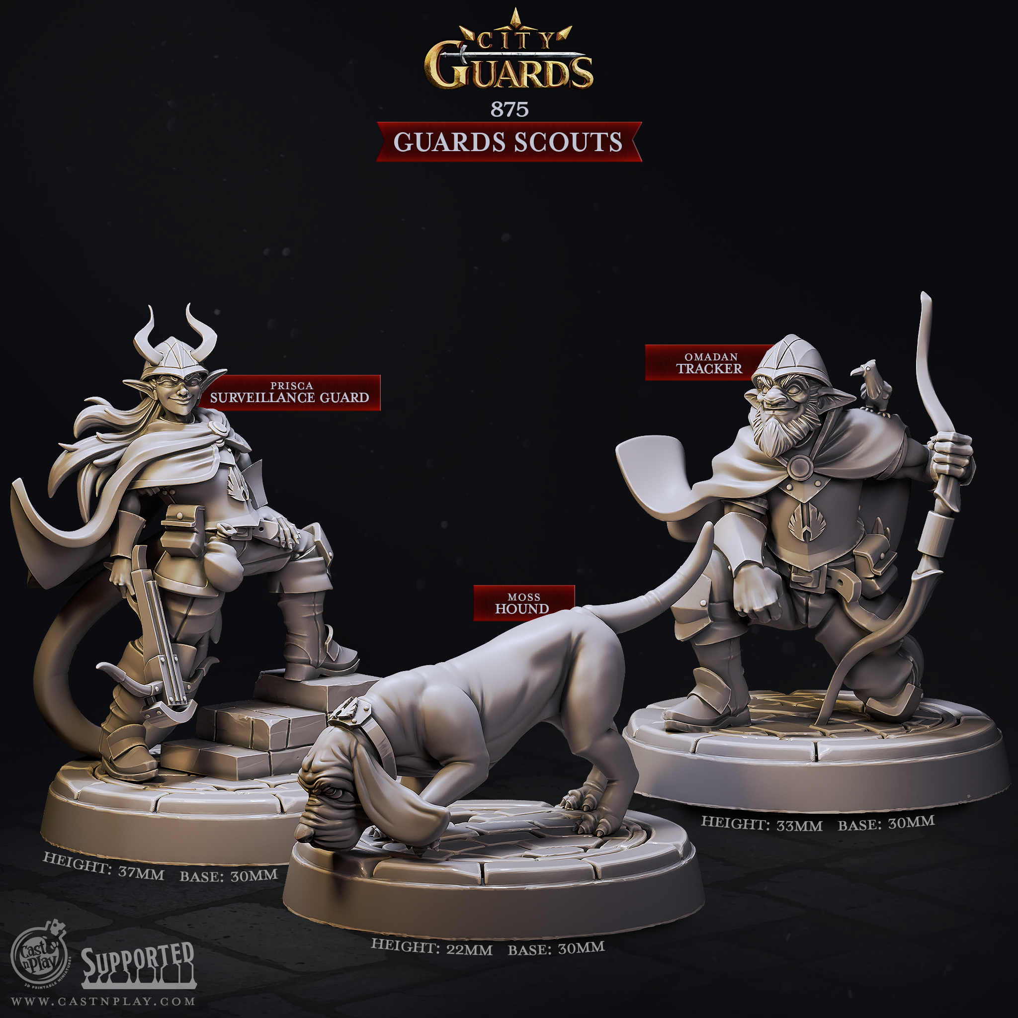 Guard Scouts (Pre-Supported) | Cast n Play