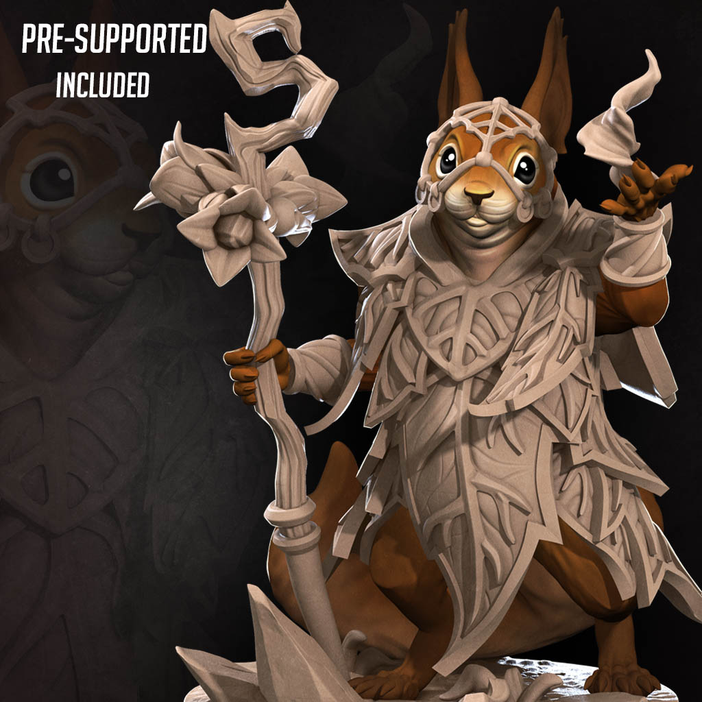 Squirrelfolk Sorceress