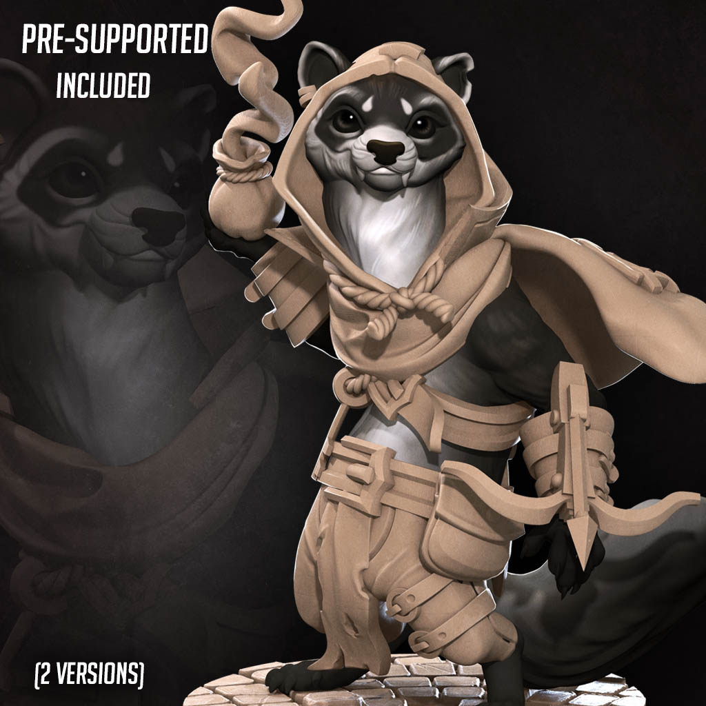 Ferretfolk Rogue (2 Versions)