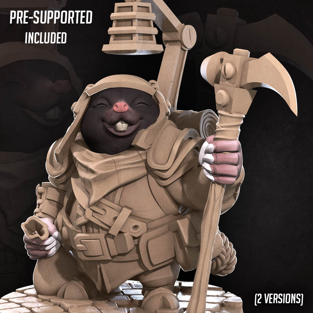 Molefolk Artificer (2 Versions)