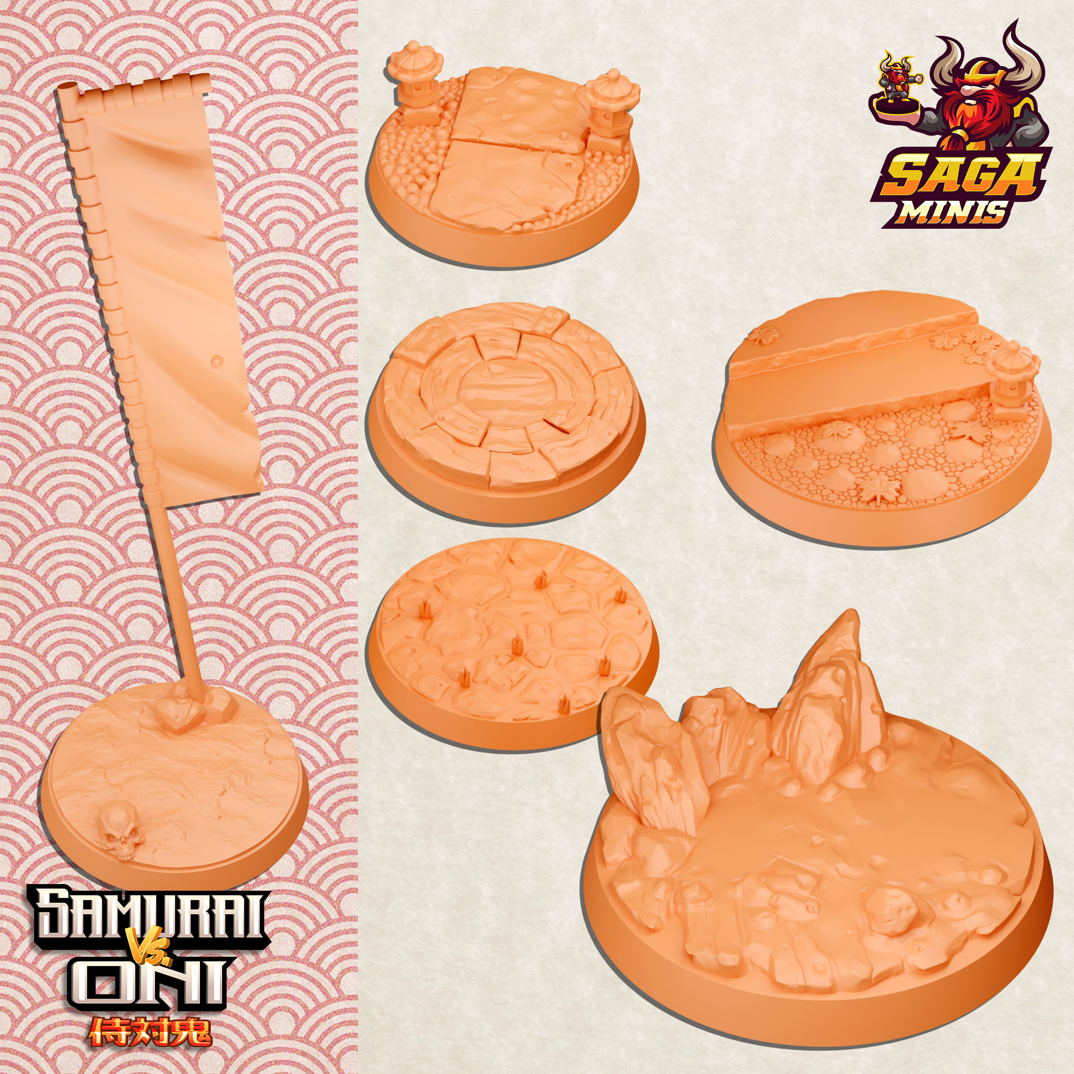 Samurai vs. Oni Bases