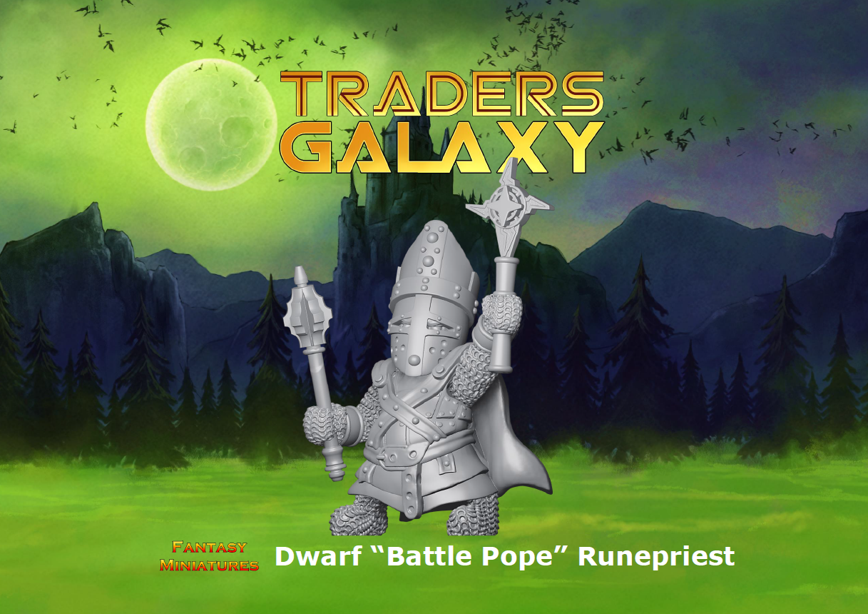 Dwarf Battle Pope Rune Priest