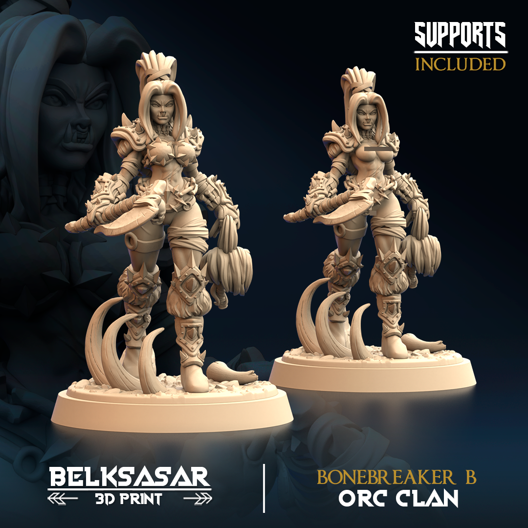 Orc Bonebreaker B All Variants